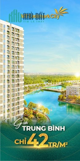 Giá GỐC CDT căn hộ ven sông MT Eastmark city 3PN chỉ khoảng 4.050 tỷ .