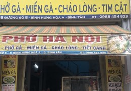 Chính chủ cần sang nhượng quán phở gà, cháo lòng tiết canh Hà Nội