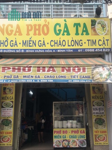 Chính chủ cần sang nhượng quán phở gà, cháo lòng tiết canh Hà Nội
