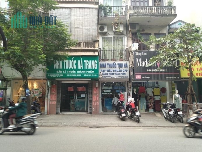 Bán nhà Mặt Phố Lạc trung 38m*4 Tầng vỉa hè, kinh doanh giá 7.5 Tỷ