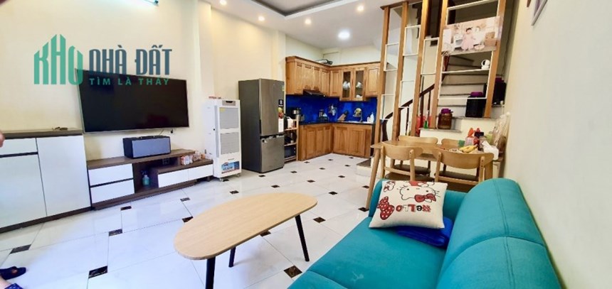 Bán nhà Nam Dư, Lĩnh Nam, 45m2, 5T, Full nội thất,Ô tô đỗ cửa, View Hồ, Nhỉnh 3 tỷ