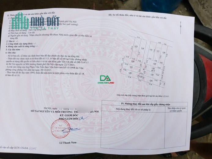 BÁN NHANH CĂN NHÀ VÂN NỘI ĐÔNG ANH