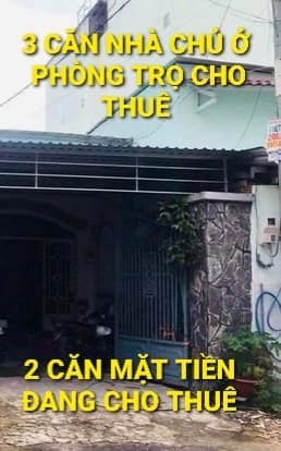 Nhà Cho thuê 8,1 x 25 = 12tr/t Vĩnh Tân Tân Uyên Bình Dương