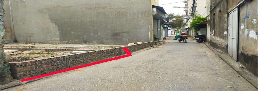 Bán đất Cổ Linh, quận Long Biên, ngõ thông ô tô, vuông vắn, 42m, mặt tiền: 4.2m, 3 tỷ 2