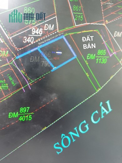 BÁN ĐẤT VIEW TRỰC DIỆN SÔNG CÁI KHÁNH HÒA