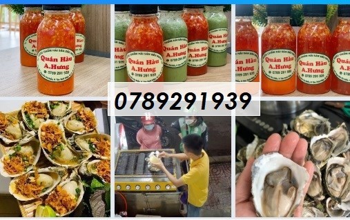 ⭐Sang quán hàu nướng và các món ốc tại Nguyễn Thị Kiểu, Q.12; TP.HCM; 0789291939