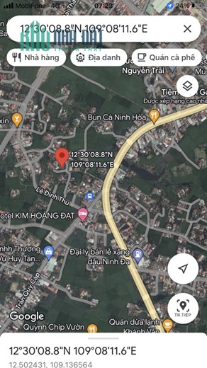 CHÍNH CHỦ BÁN ĐẤT THỔ CƯ,MẶT TIỀN 8M,GẦN CHỢ TẠI NINH HIỆP,GIÁ 1,35 TỶ,RẺ 200TR