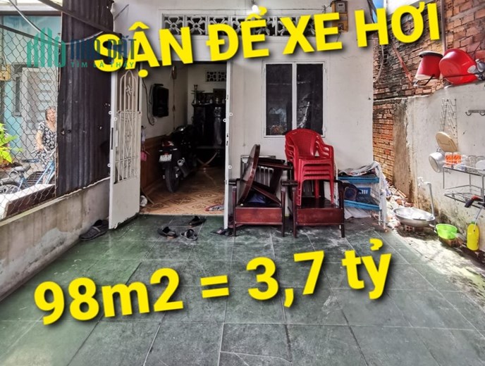 Hẻm 6m Nhà 98m2 có 3,7 tỷ Lê Văn Khương Q12 Hiệp Thành TPHCM