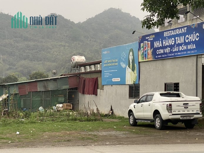 Bán đất Mặt QL 21, gần cổng Tam Quan Ngoại chùa Tam chúc tiện mở nhà hàng Giá 65tr/m2