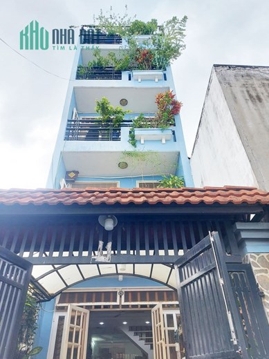 MẶT TIỀN ĐÔNG HƯNG THUẬN QUẬN 12 - GIÁP TÂN BÌNH - DT.98M2, 4 TẦNG, NHỈNH 6 TỶ.