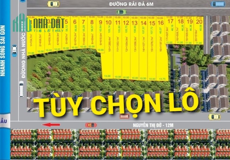 Bán vườn Cổ Tích 1269m2 có 2 tỷ Tân Thạnh Tây Củ Chi