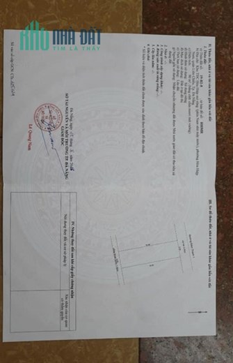Đất Đàm Thanh 1,82 ty đường 5m vỉa hè 3m