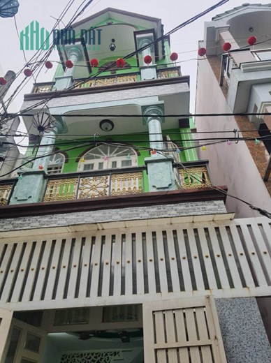 Nhà Bán Hiệp Thành13' 56mz, 4 tầng, 5/5m.6m x10m, 4.6 tỷ Hiệp Thành Quận 12