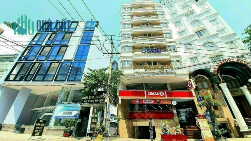 Bán nhà 2 Mật tiền Cửu Long,P2,TB. DT 12x25m Hầm + 7 tầng . HĐT 4.8ty/năm giá 83 ty - 0327.324.324