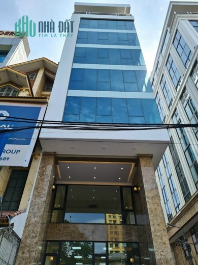 Cho Thuê Tòa Nhà Lô Góc Mặt Phố Trần Thái Tông DT 330M2. Giá750 Triệu