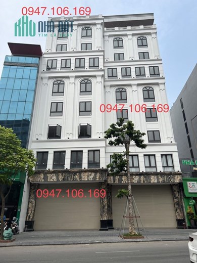 Cho Thuê Tòa Nhà Văn Phòng 8 Tầng Phố Khúc Thừa Dụ. DT 175M2, MT 9M