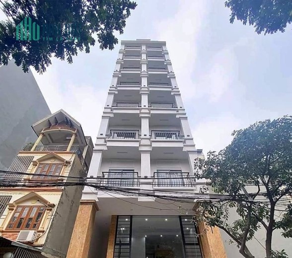 Bán nhà 60m2 7tầng thang máy mặt tiền 4.5m 9.99tỷ mặt ngõ Phố Yên Hòa Cầu Giấy(14 phòng khép kín