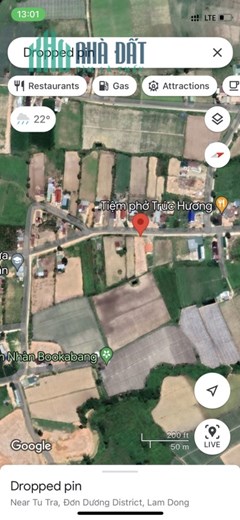 Bán lô đất đường số 4, Tu Tra, H.Đơn Dương, Lâm Đồng