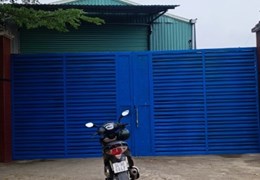 Cho thuê xưởng 1000m2 kèm nhà ở sau xưởng mặt tiền đường nhựa Nguyễn Hữu Trí , Long An