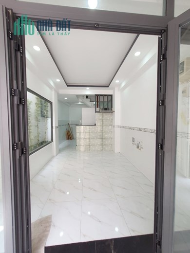 Nhà mới 3 tầng hẻm thông đường Bùi Minh Trực P6Q8 - 3.980 Tỷ