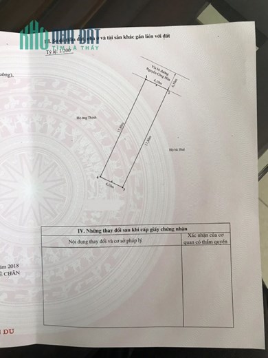 Bán đất mặt đường Nguyễn Công Hoà vị trí đắc địa GIÁ 110 tr/m, diện tích 148m, MT 8m