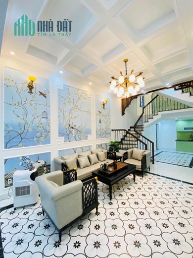 Cực Hiếm! Nhà Bán Ngã 4 #LINH_LANG - Đào Tấn. 50m2. MT 5m Có Gara. Ô tô Đỗ Cửa. 8.52 tỷ.