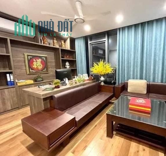 Bán toà nhà văn phòng Hồ Tùng Mậu-Cầu Giấy- 80mx8 tầng-lô góc-vỉa hè-gara-ô tô tránh dân trí cao