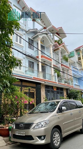 MẶT TIỀN  KDC TÊN LỬA AEON BÌNH TÂN - 5 TẦNG THANG MÁY - NỘI THẤT SANG TRỌNG