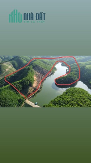 Siêu phẩm 10.6ha RSX bám hồ tứ phía tại An Lạc - Lạc Thủy - Hòa Bình giá hơn 5 tỷ