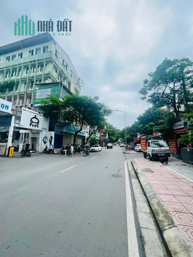 Mặt phố, vỉa hè, lô góc, MT rộng, kinh doanh siêu đỉnh, Thành Công Ba Đình 60X4T, 24.5 tỷ.
