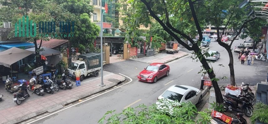 Mặt phố, vỉa hè, lô góc, MT rộng, kinh doanh siêu đỉnh, Thành Công Ba Đình 60X4T, 24.5 tỷ.