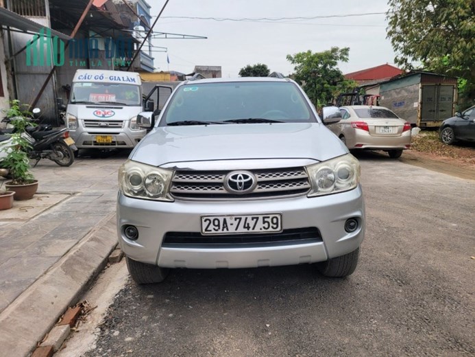 Bán xe Toyota Fortuner 2.5G 2009 Phố đại lâm Lạng Giang Bắc Giang