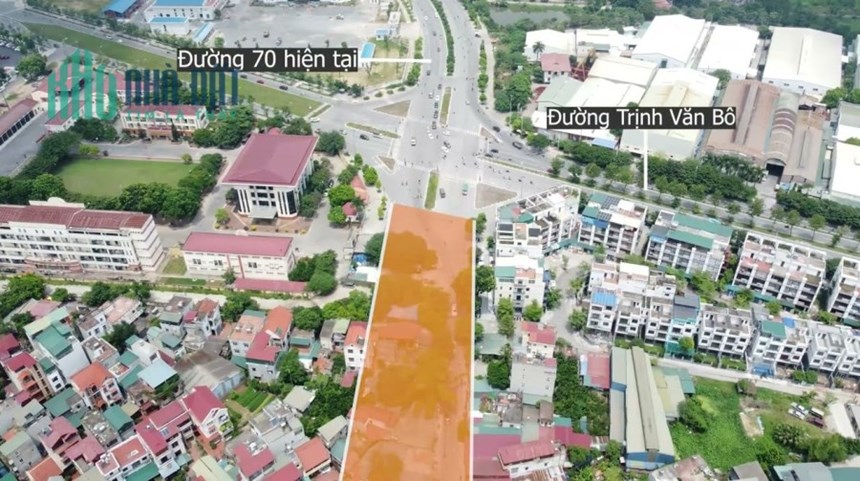 Bán Đất TRỊNH VĂN BÔ 10 tỷ 7: 150m, 2MT 8m, ô tô 10m, Cạnh Athenla Xuân Phương
