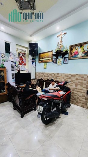 Nhà Bình Tân, Kênh Nước Đen, BhhA, Bình Tân, 37m2, 4T, Chỉ Nhỉnh 3 Tỷ
