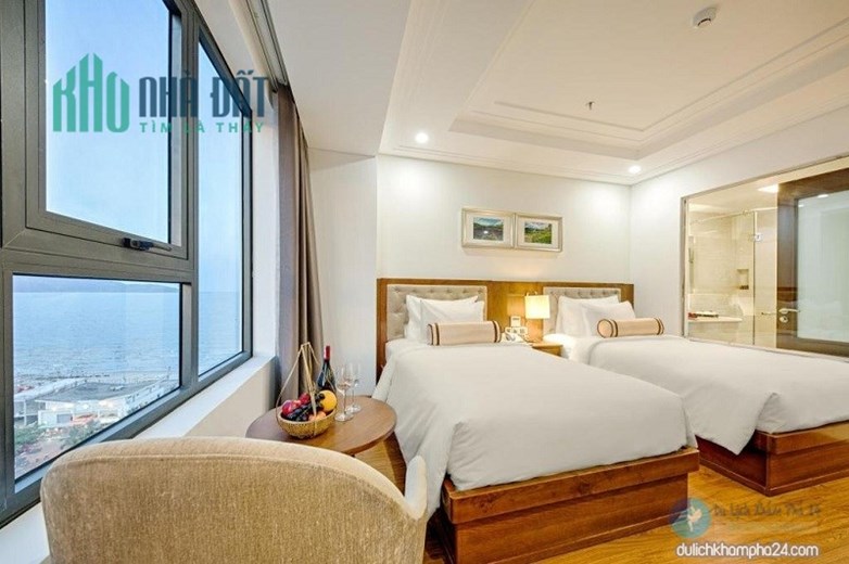 Khách sạn 3* 55p hồ bơi, spa mặt tiền biển Mỹ Khê cho thuê dài hạn
