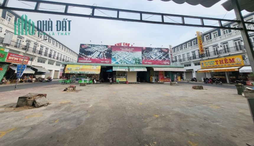Cặp shophouse mặt tiền chợ Thới Lai mới Thị trấn Thới Lai, Thới Lai, Cần Thơ