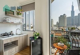 CHO THUÊ CĂN STUDIO BAN CÔNG LỚN, VIEW ĐẸP, ĐƯỜNG NGÔ TẤT TỐ, BÌNH THẠNH