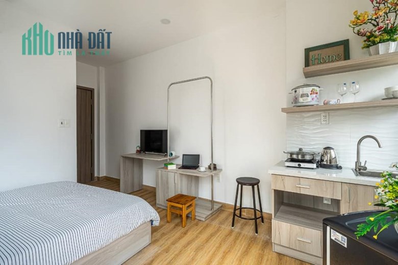 CHO THUÊ CĂN STUDIO BAN CÔNG LỚN, VIEW ĐẸP, ĐƯỜNG NGÔ TẤT TỐ, BÌNH THẠNH