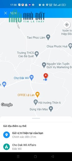 BÁN GẤP đất vị trí đẹp tại chợ xã Đăk Wil, Huyện Cư Jut, tỉnh Đăk Nông