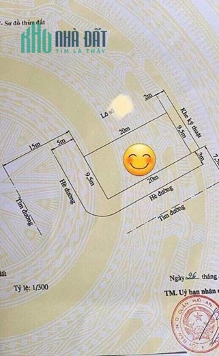 Bán đất mặt đường 25m lô 16 Lê Hồng Phong, 190m lô góc Siêu Đẹp, GIÁ 108 tr/m