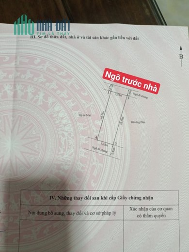 Bán nhà ngõ 261 Trần Nguyên Hãn, 38m x 3 tầng mới tinh độc lập, GIÁ 2.3 tỉ