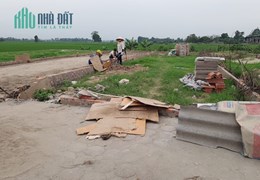 Bán đất đấu giá x7 tại Hà Lâm, Thuỵ Lâm, 111m x MT 5m, giá 3 tỷ 55
