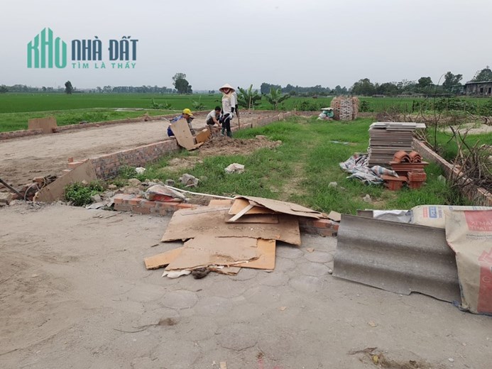 Bán đất đấu giá x7 tại Hà Lâm, Thuỵ Lâm, 111m x MT 5m, giá 3 tỷ 55