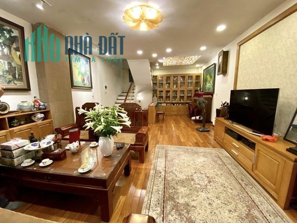 Bán nhà Nguyễn Khang,giá 13,9 tỷ NHÀ MỚI, 3 Ô TÔ tránh,THANG MÁY, HẦM xe, gần chợ -KINH DOANH