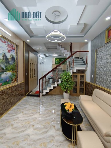 NHÀ GÒ VẤP MỚI VỀ Ở LUÔN -- FULL NỘI THẤT -- HẺM THÔNG -- SỔ A4 -- 4 LẦU.