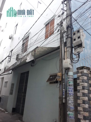 Nhà 2 tầng sau 1 mặt tiền Trần Cao Vân 38m2 chỉ 2ty5 tl