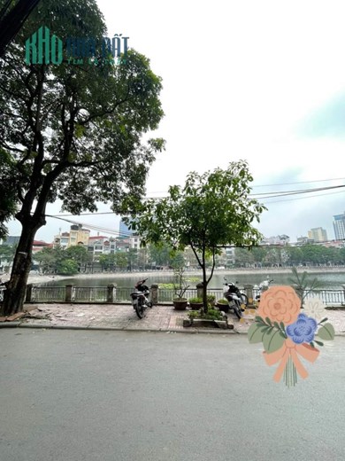 BÁN NHÀ MẶT PHỐ ĐẶNG TIẾN ĐÔNG, LÔ GÓC, VIEW HỒ, 50M2 MT5M, GIÁ 11.6 TỶ