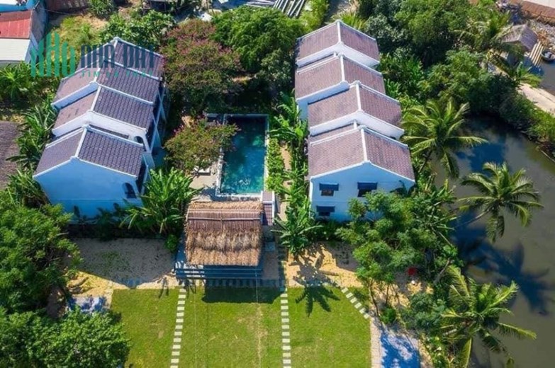 Village nghỉ dưỡng Hội An 5100m2, 14 phòng đang KD