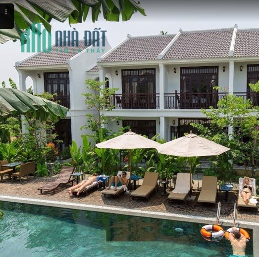 Village nghỉ dưỡng Hội An 5100m2, 14 phòng đang KD