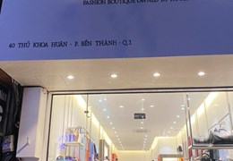 SANG NHƯỢNG MẶT BẰNG SHOP KINH DOANH THỜI TRANG